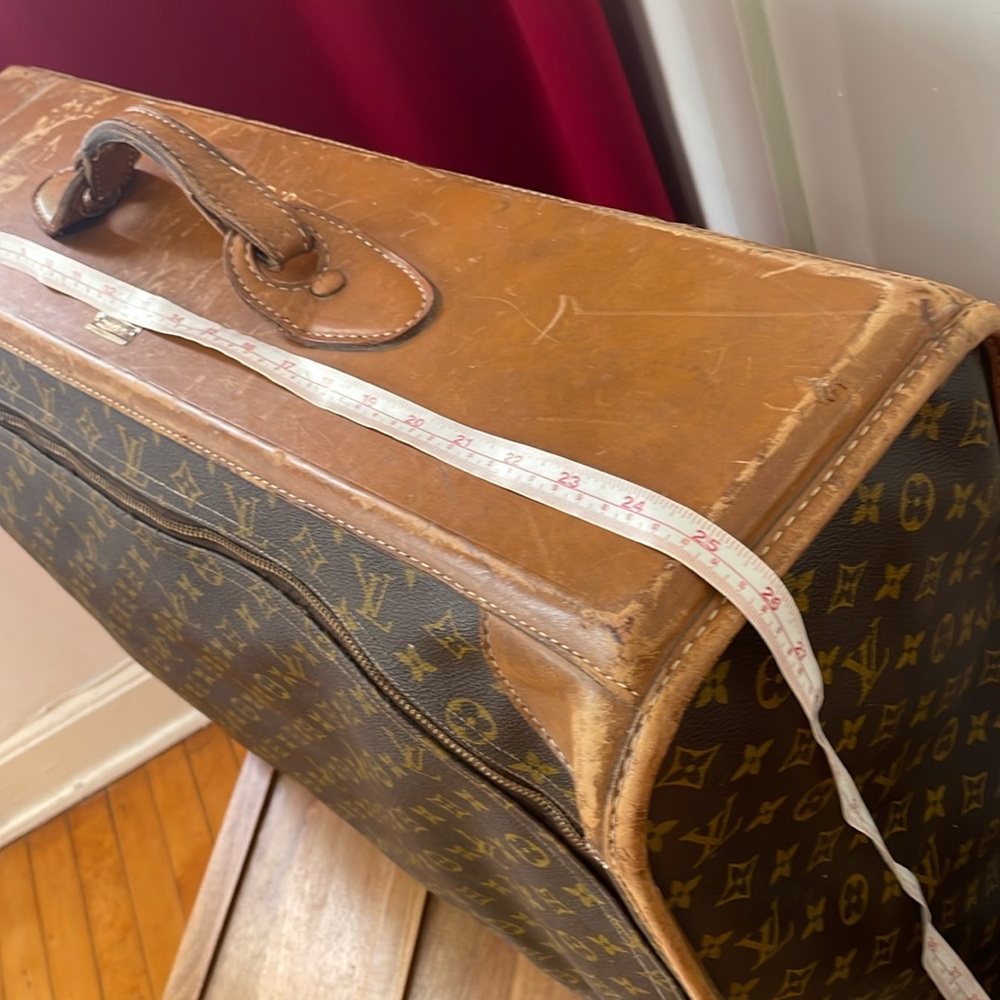 Louis Vuitton Brown Monogram Vintage Pullman Canvas Suitcase. View 5